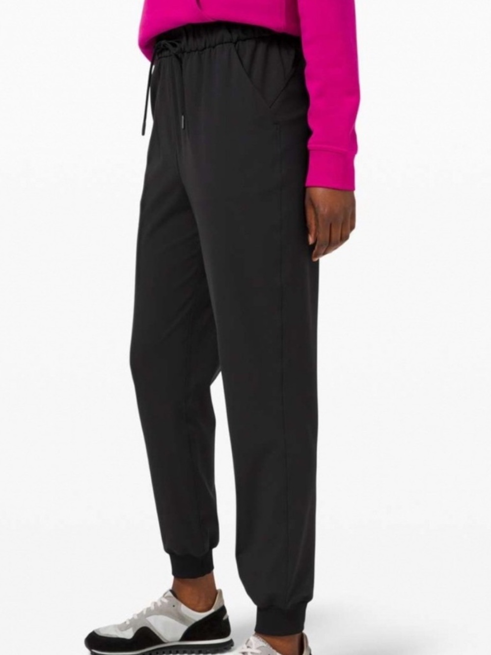 Lululemon Stretch High-Rise Keep Moving Jogger •Black